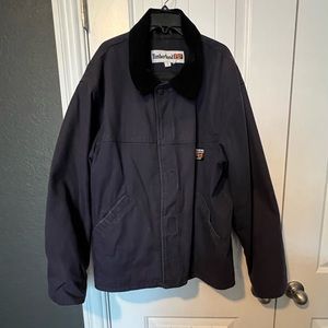 GENUINE Men's TIMBERLAND PRO WORK Jacket size L, Denim Blue